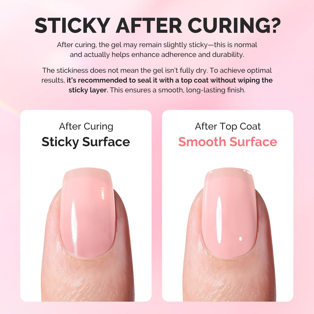 MelodySusie rhinestone-friendly base gel for nail art with gems