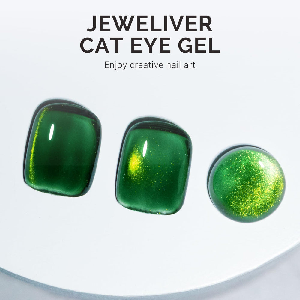 MelodySusie Jeweliver easy-glide brush delivers streak-free cat-eye finish