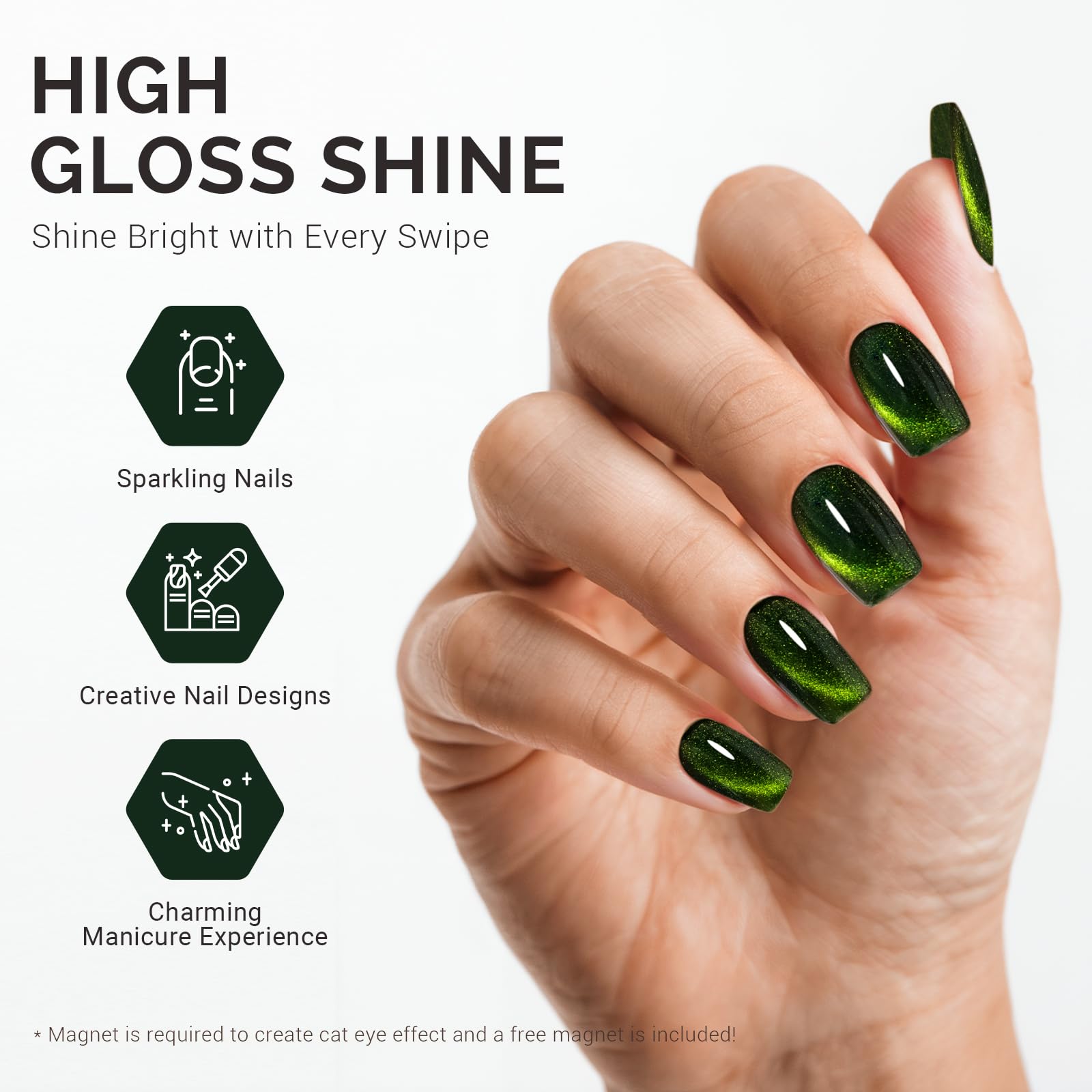 MelodySusie Jeweliver glitter particles provide rich texture and depth
