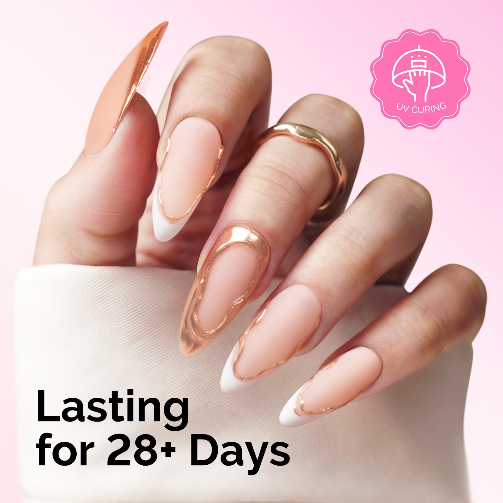 MelodySusie long-lasting matte look lasting over 28 days.