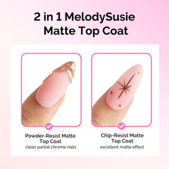 MelodySusie UV-curable gel cures quickly under lamp in seconds.