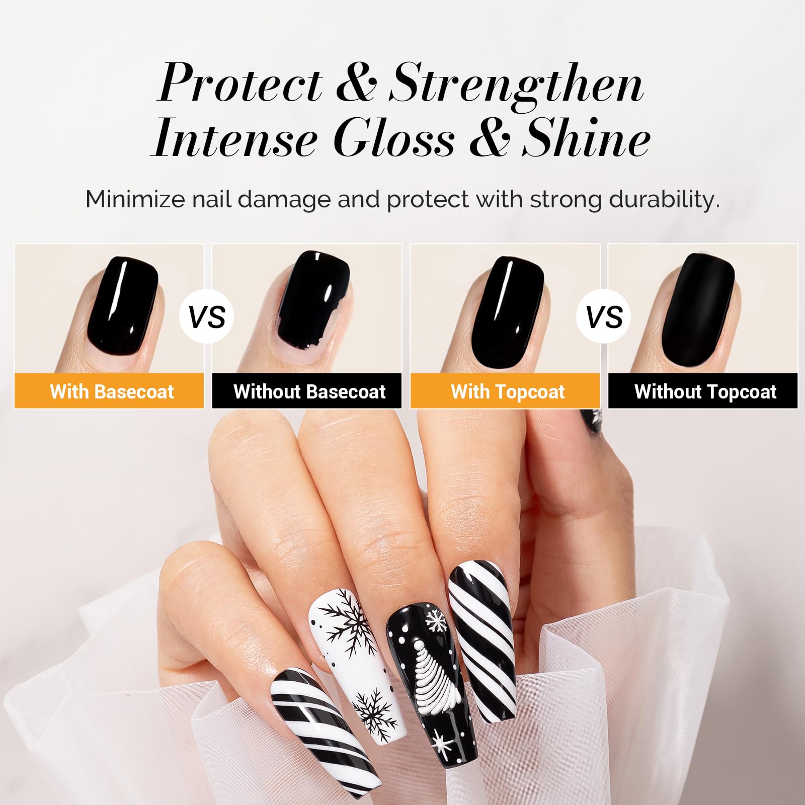 MelodySusie base coat brush offers smooth, self-leveling coverage