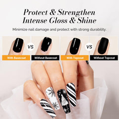 MelodySusie base coat brush offers smooth, self-leveling coverage