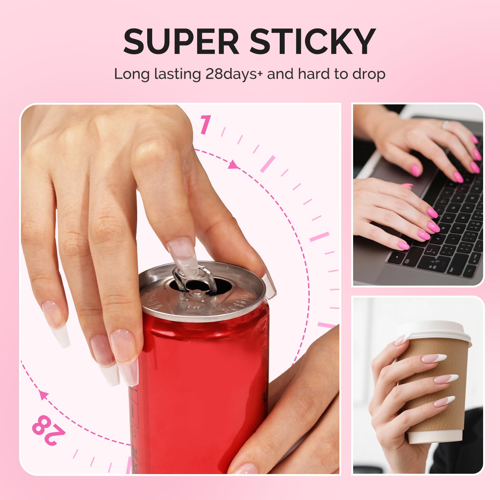 MelodySusie blooming gel enables soft gradient effects.