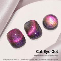 MelodySusie bottle shows magnetic powder for quick shimmering transitions.