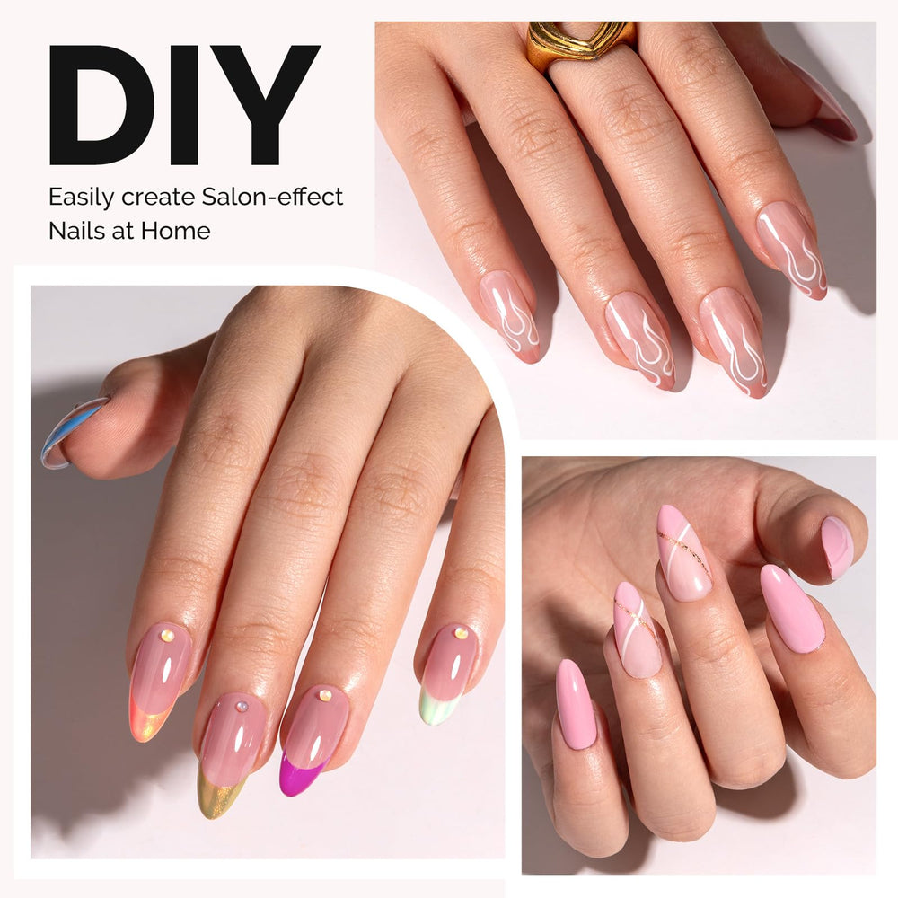MelodySusie clear acrylic tips ideal for DIY projects and pro use.