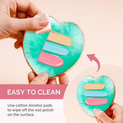 Travel-friendly MelodySusie palette shown in compact design for mobile nail technicians