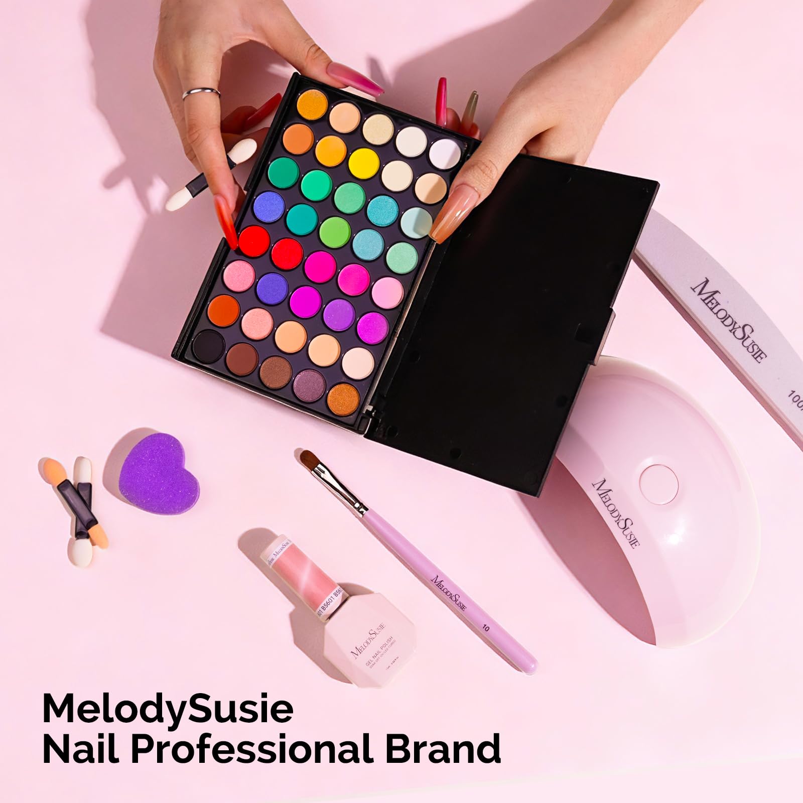 MelodySusie color set inspires nail art and craft projects like phone case decoration.