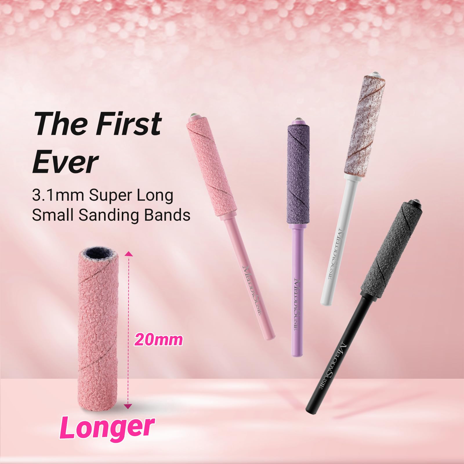 MelodySusie crystal mandrel bit 3.1mm offers stable control during filing