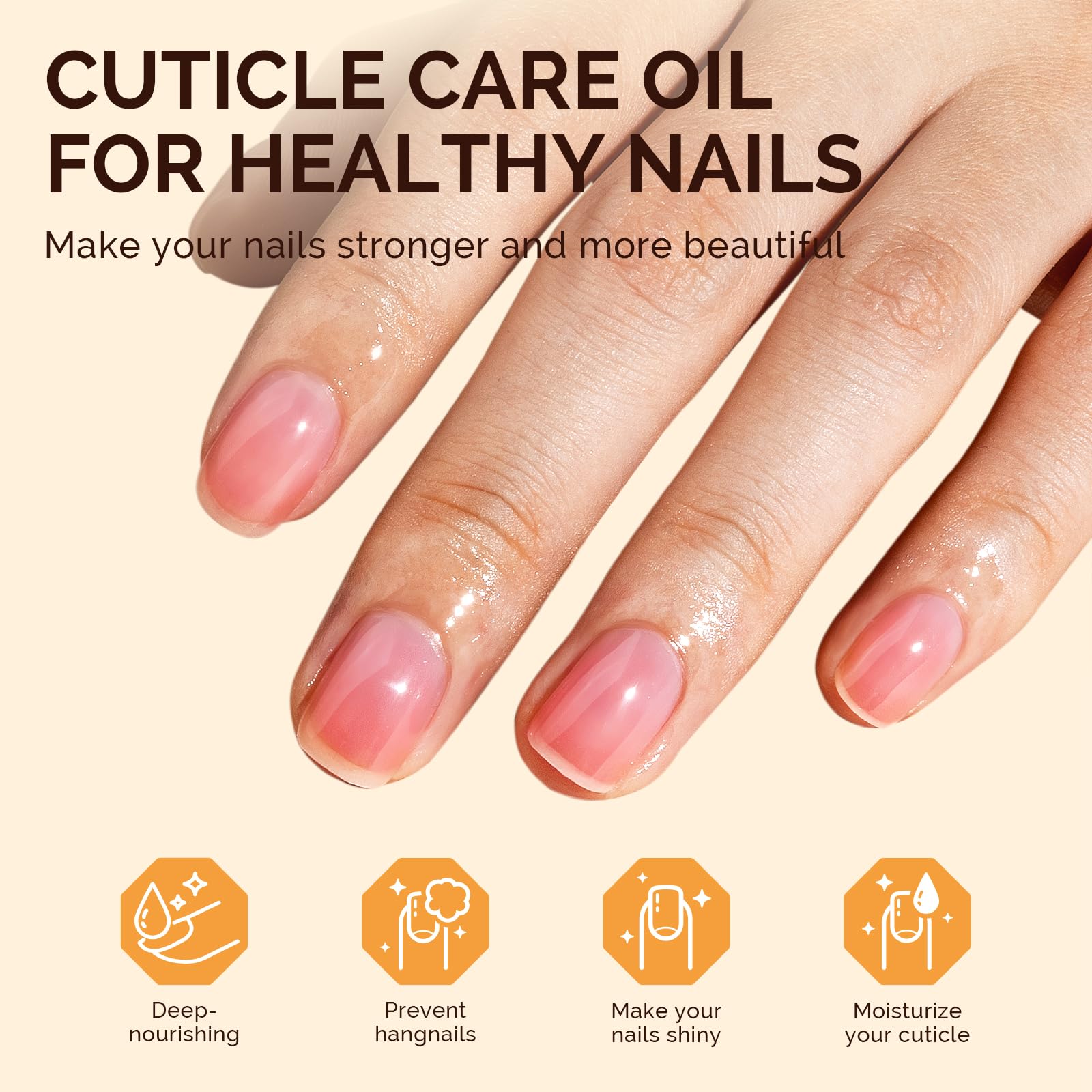 MelodySusie cuticle oil pen rotates to dispense nourishing oil precisely