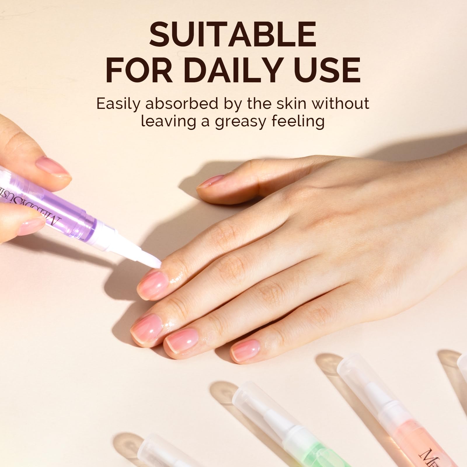 Gift-ready MelodySusie cuticle oil pen set for nail lovers
