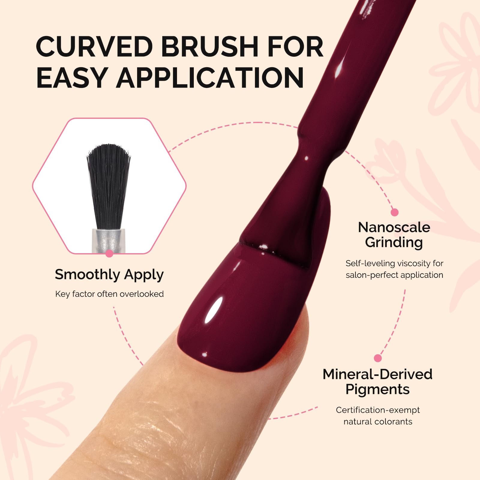 MelodySusie Fleurwee color range on display shows season-ready shades for any look.