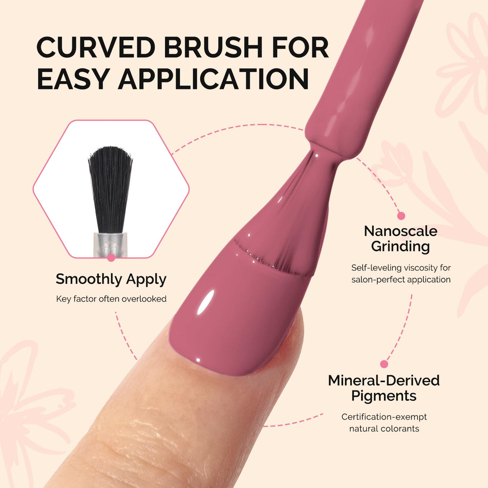 Fleurwee color swatches across seasons for versatile nail looks