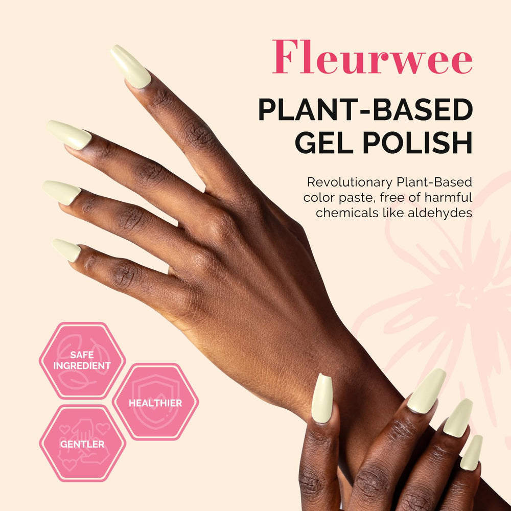 MelodySusie Fleurwee curved brush in action for smooth, even application.