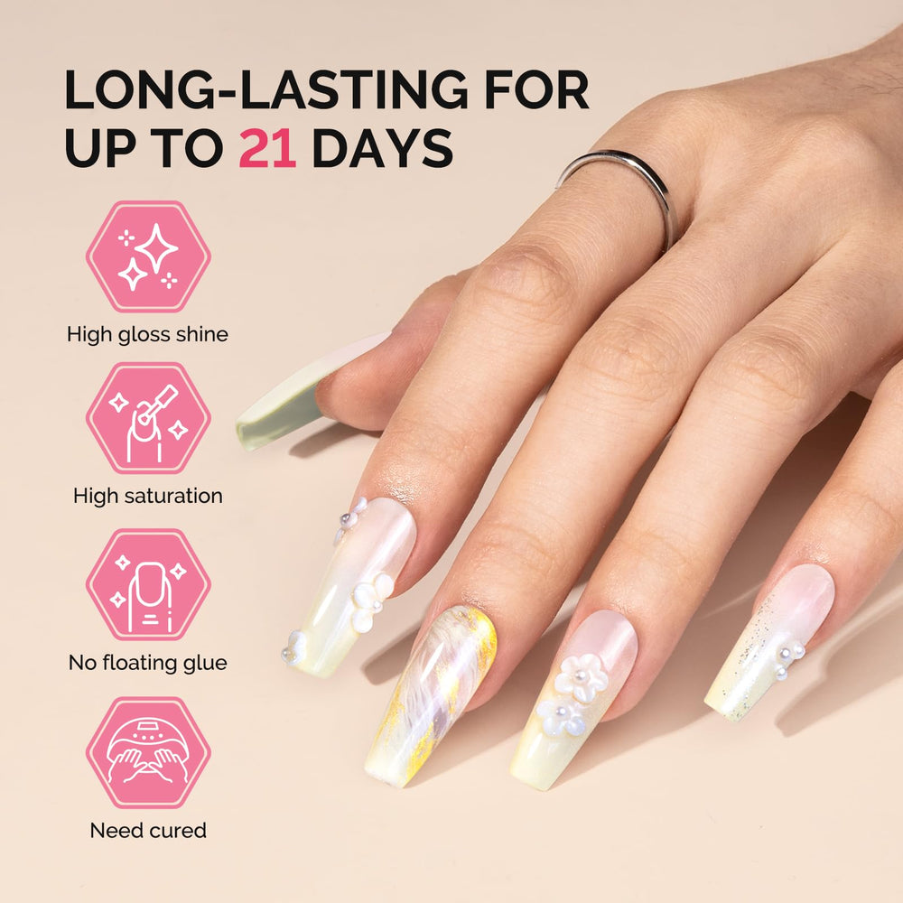 MelodySusie Fleurwee high-gloss finish that resists daily wear.