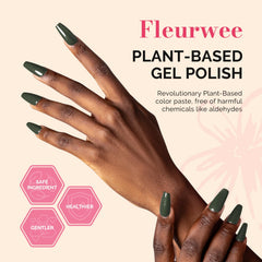 MelodySusie Fleurwee three-free formula label indicating safer chemistry.