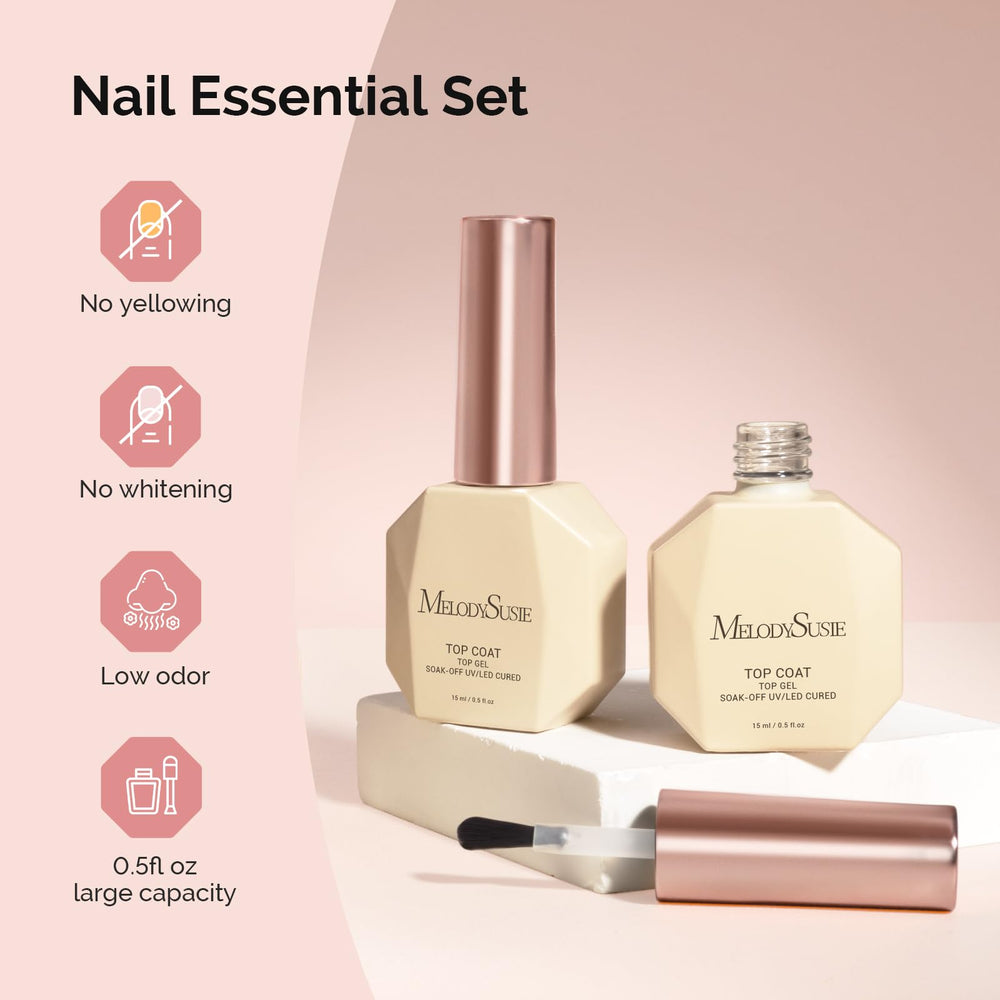MelodySusie compatibility across gel polish, extensions, and nail surfaces for versatile use.
