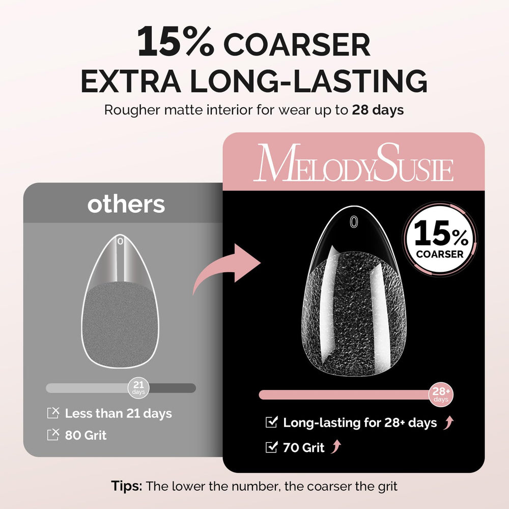MelodySusie half-matte finish enhances adhesion and handling