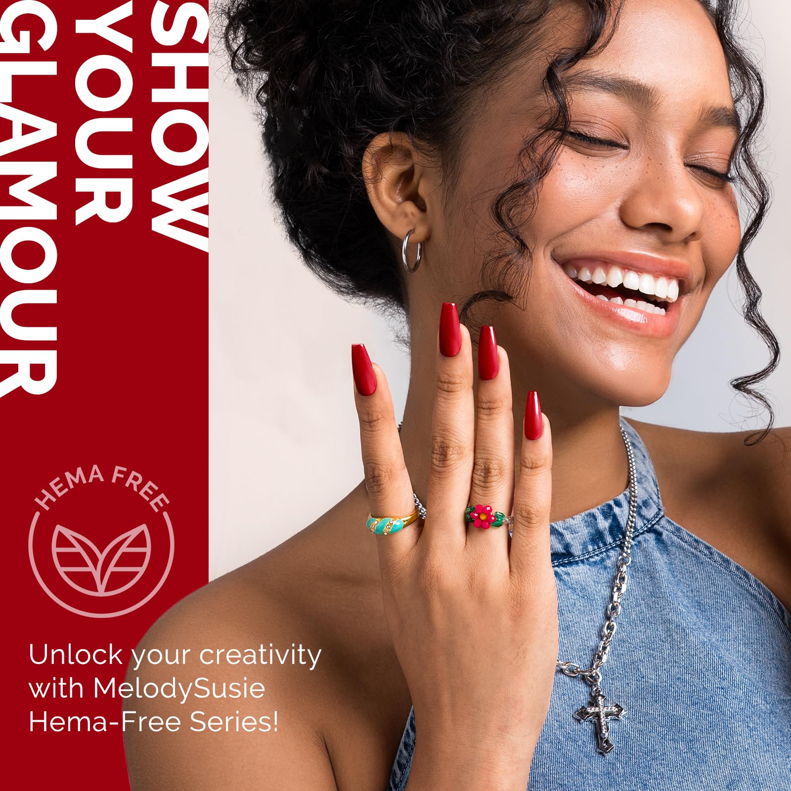 MelodySusie Hema Free Gel Nail Polish offers long-wear color.