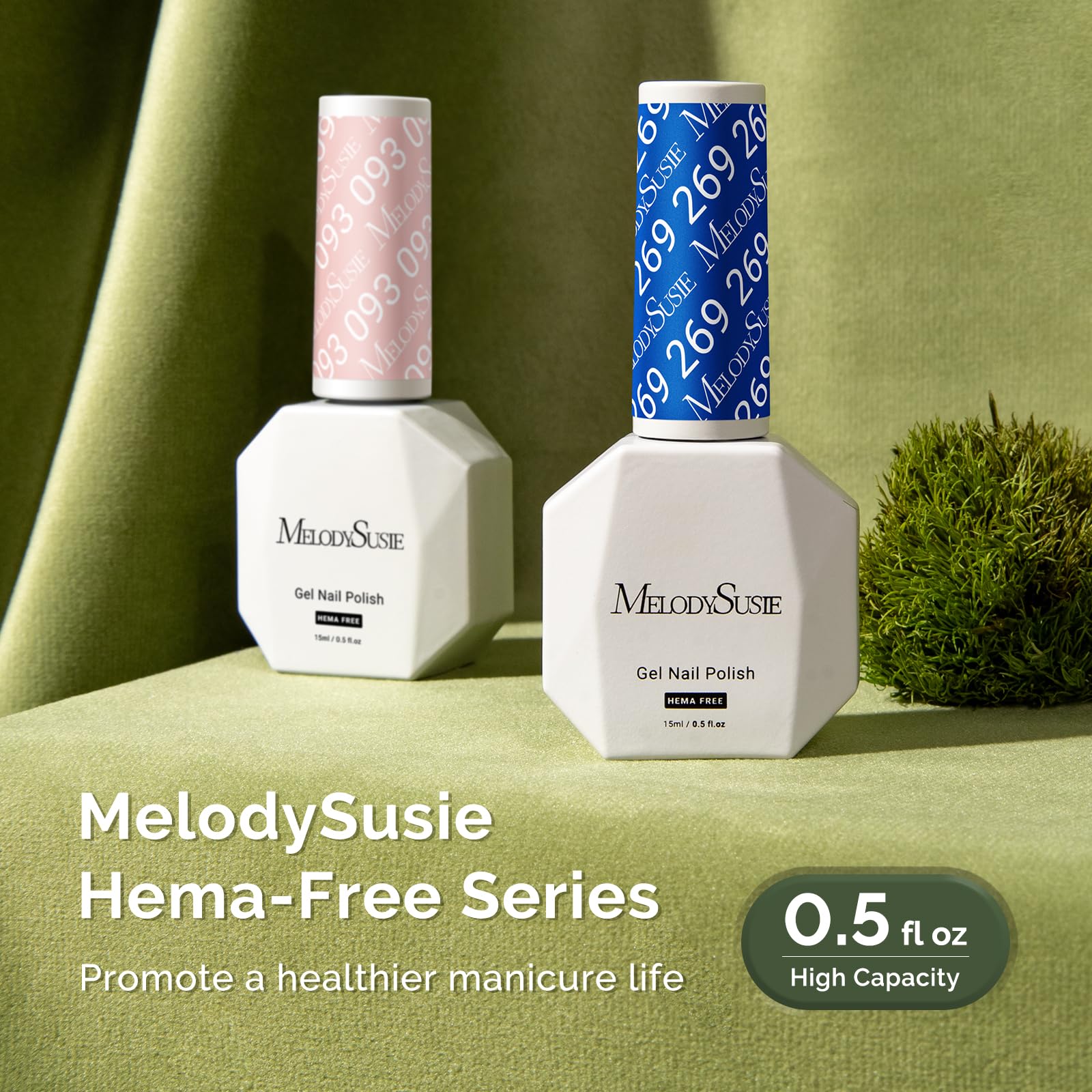 DIY at-home manicure with MelodySusie Hema Free gel polish
