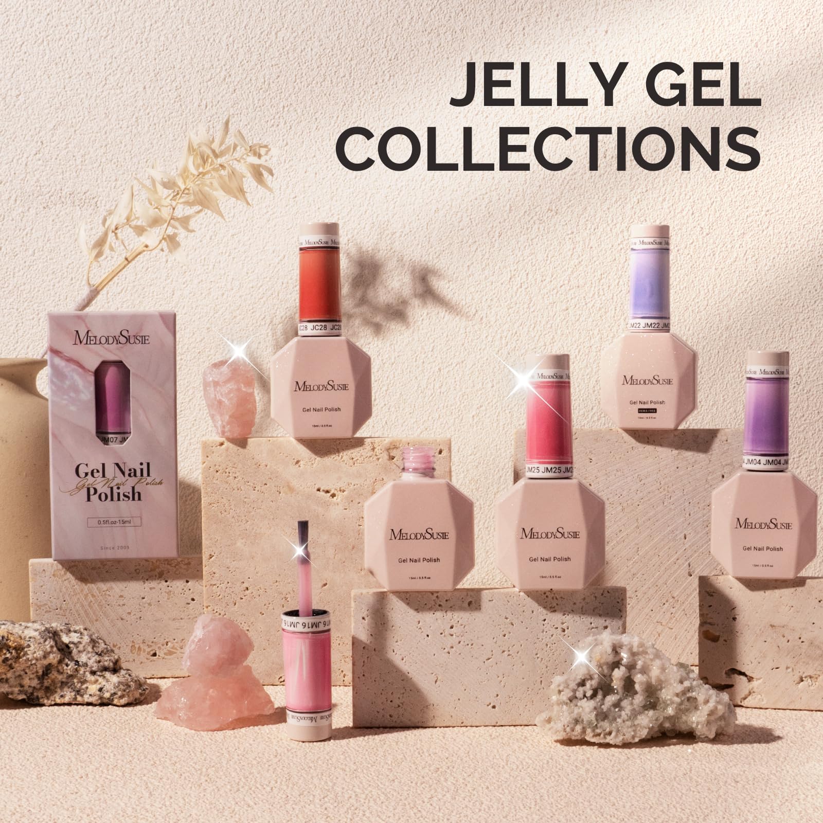 Gift-ready MelodySusie Jeweliver box for nail art lovers.