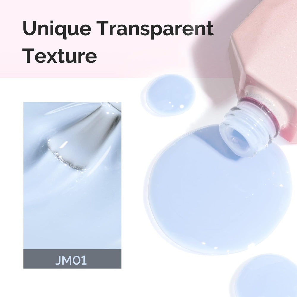 MelodySusie Jeweliver top coat-ready nails with glossy, chip-resistant shine.
