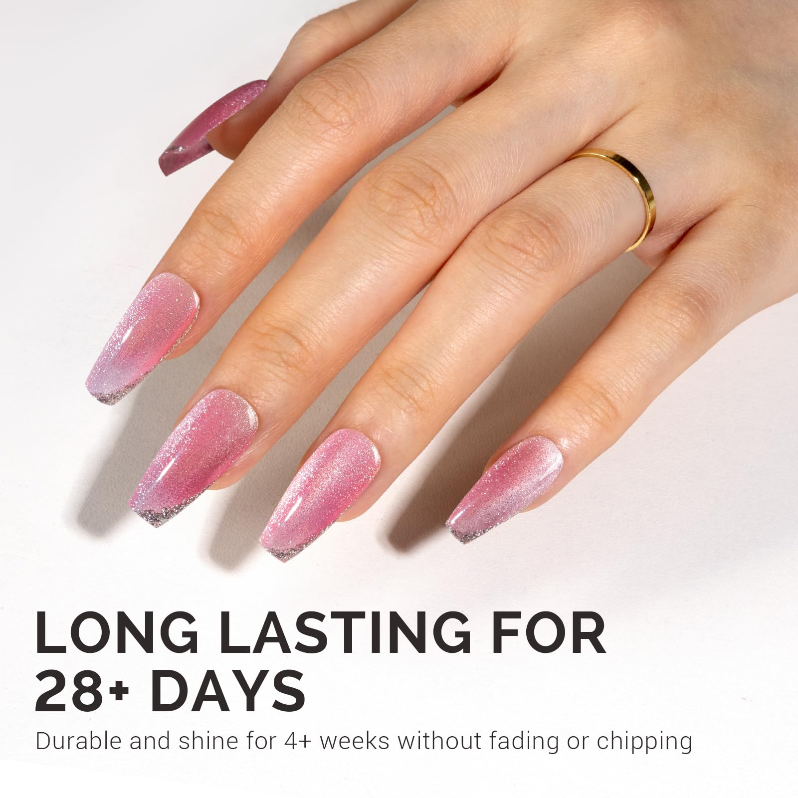 MelodySusie Jeweliver UV gel formula with base and top coat for durable manicure
