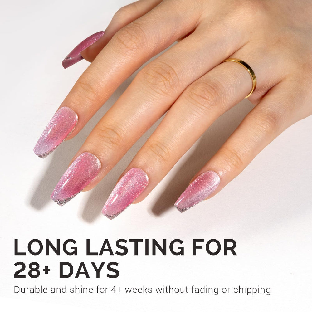 MelodySusie Jeweliver UV gel formula with base and top coat for durable manicure