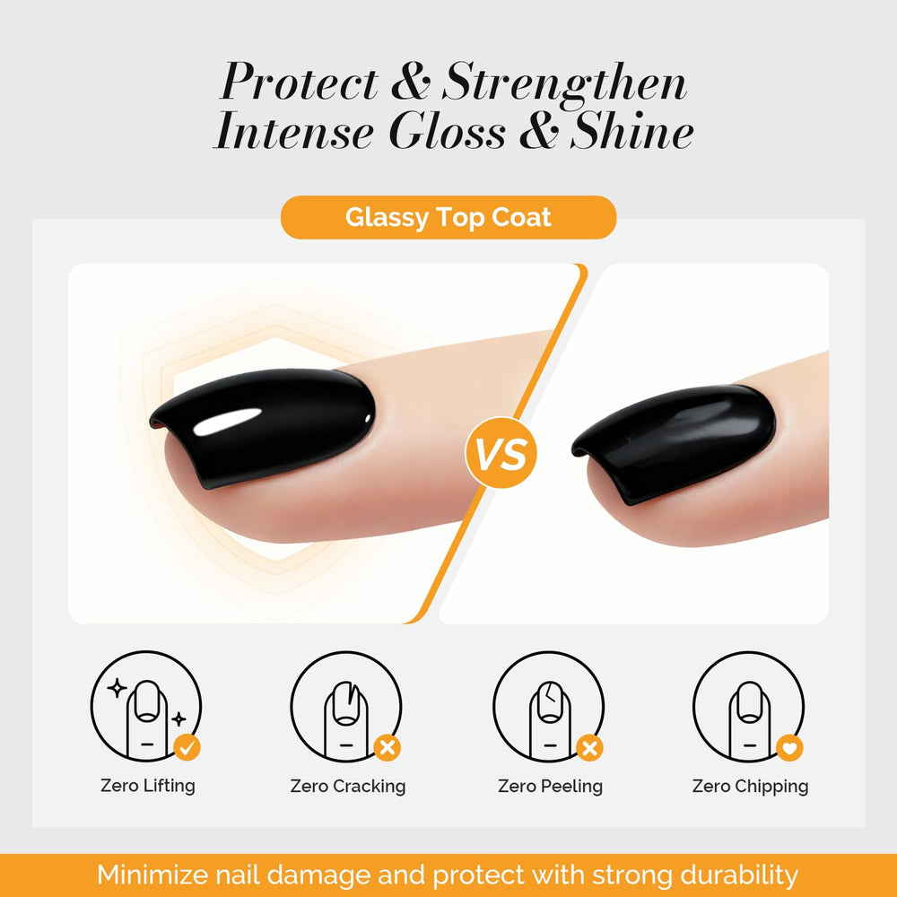 LED/UV lamp-ready MelodySusie top coat for quick curing