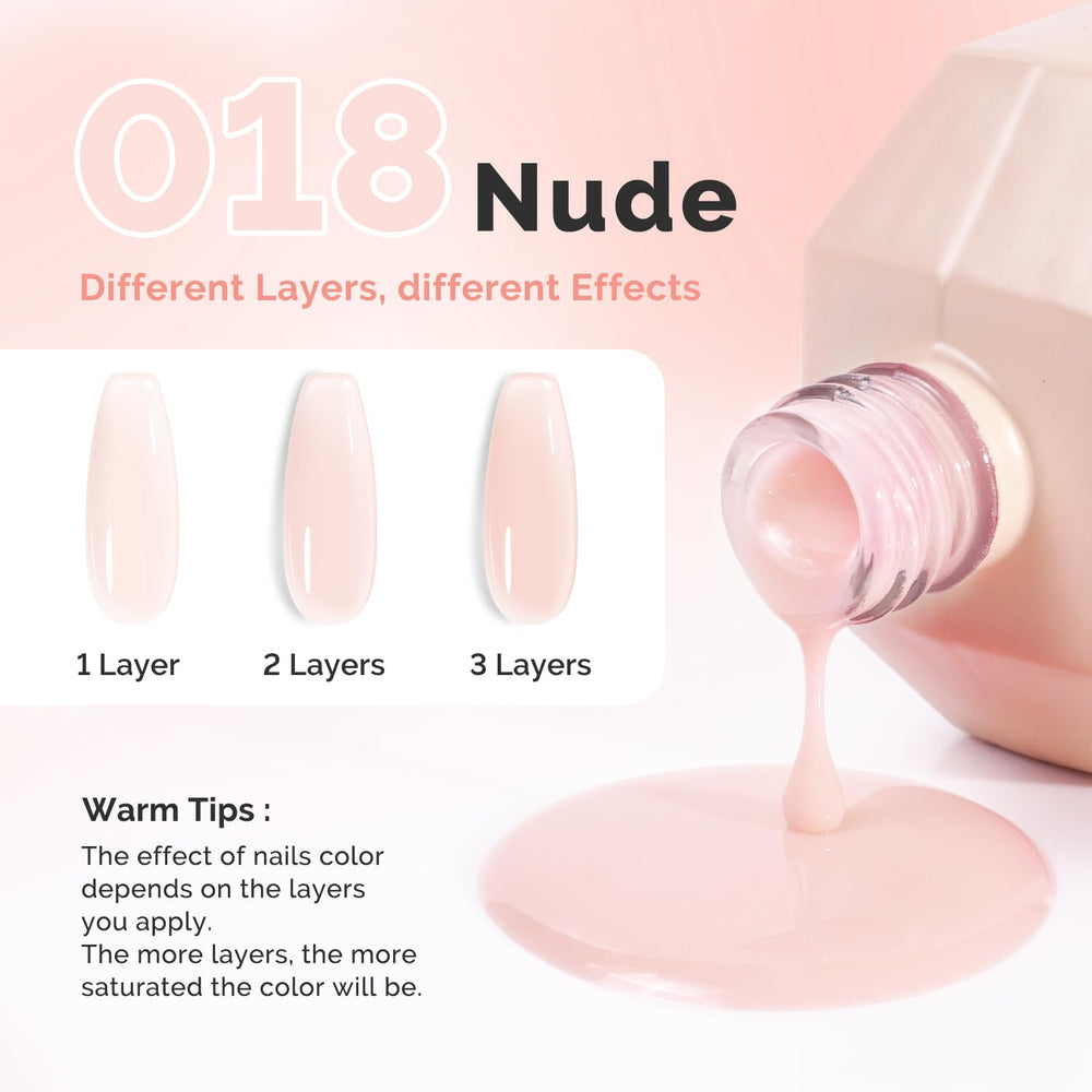 MelodySusie long-lasting gel provides 21+ day wear with proper prep.