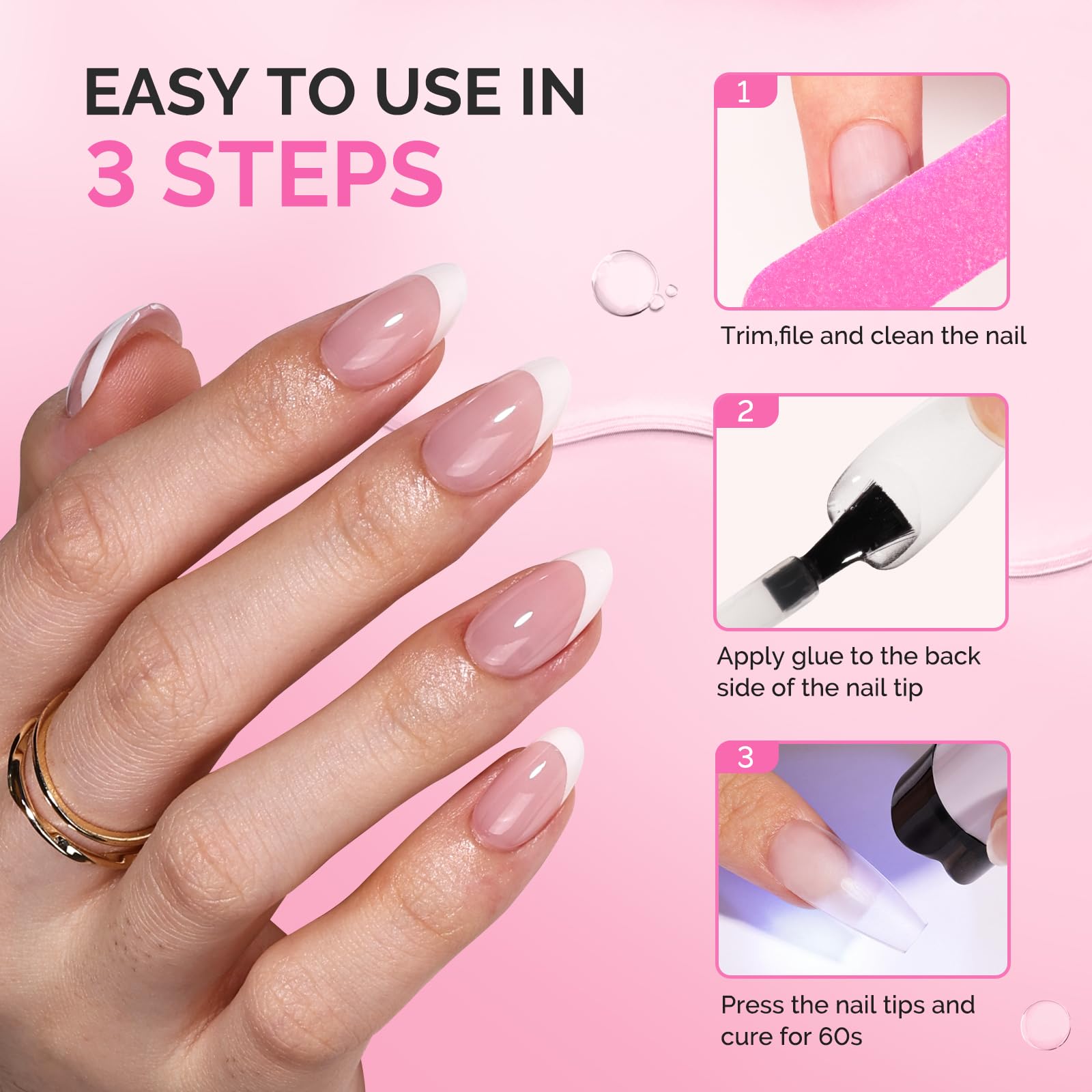MelodySusie long-wear formula resists daily wear.
