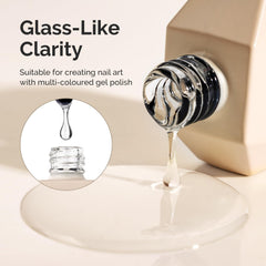MelodySusie matte top coat no-sticky finish for clean results.