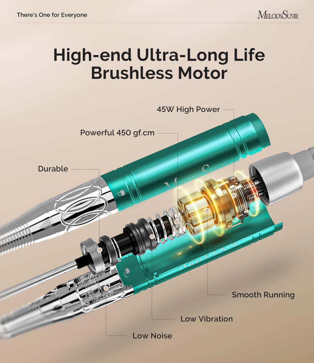 MelodySusie MB450C lightweight handpiece fits comfortably in hand