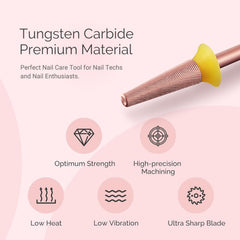 MelodySusie nail bed buffer aiding smooth cuticle cleaning