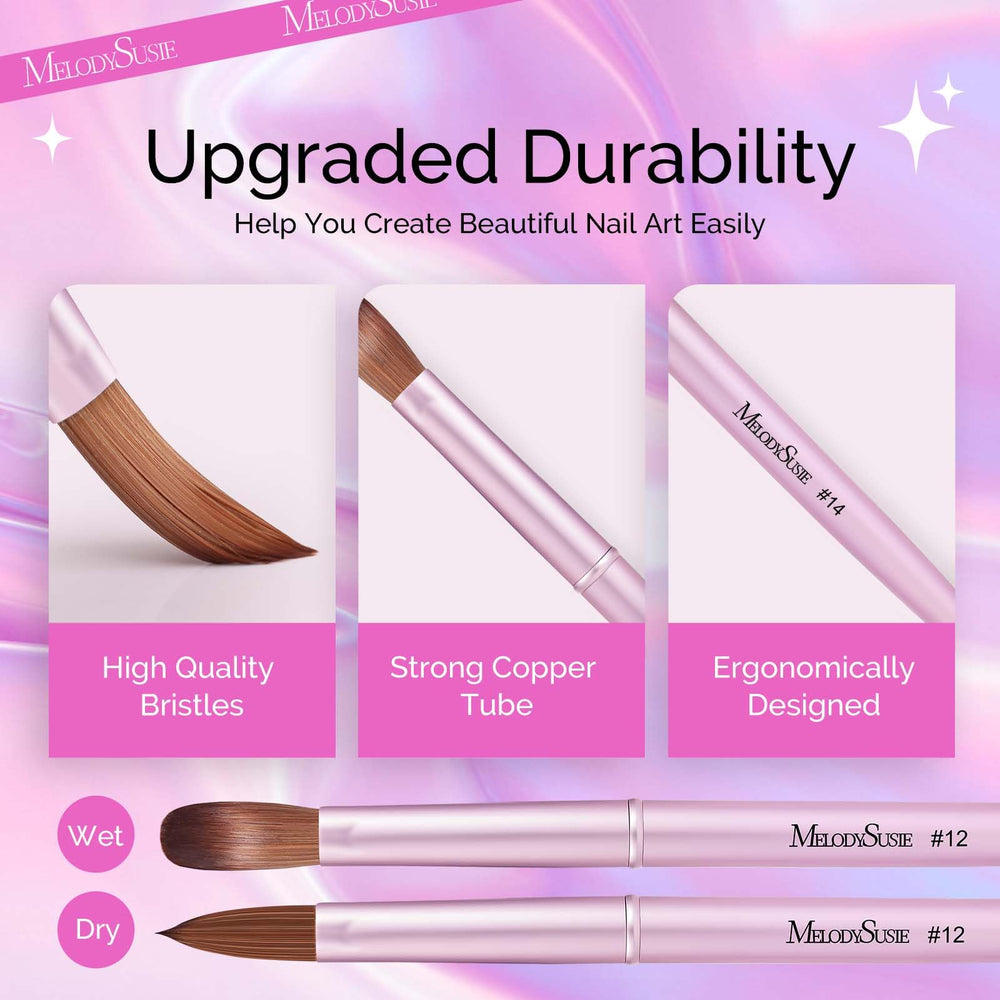 MelodySusie protective cap keeps bristles clean between uses.