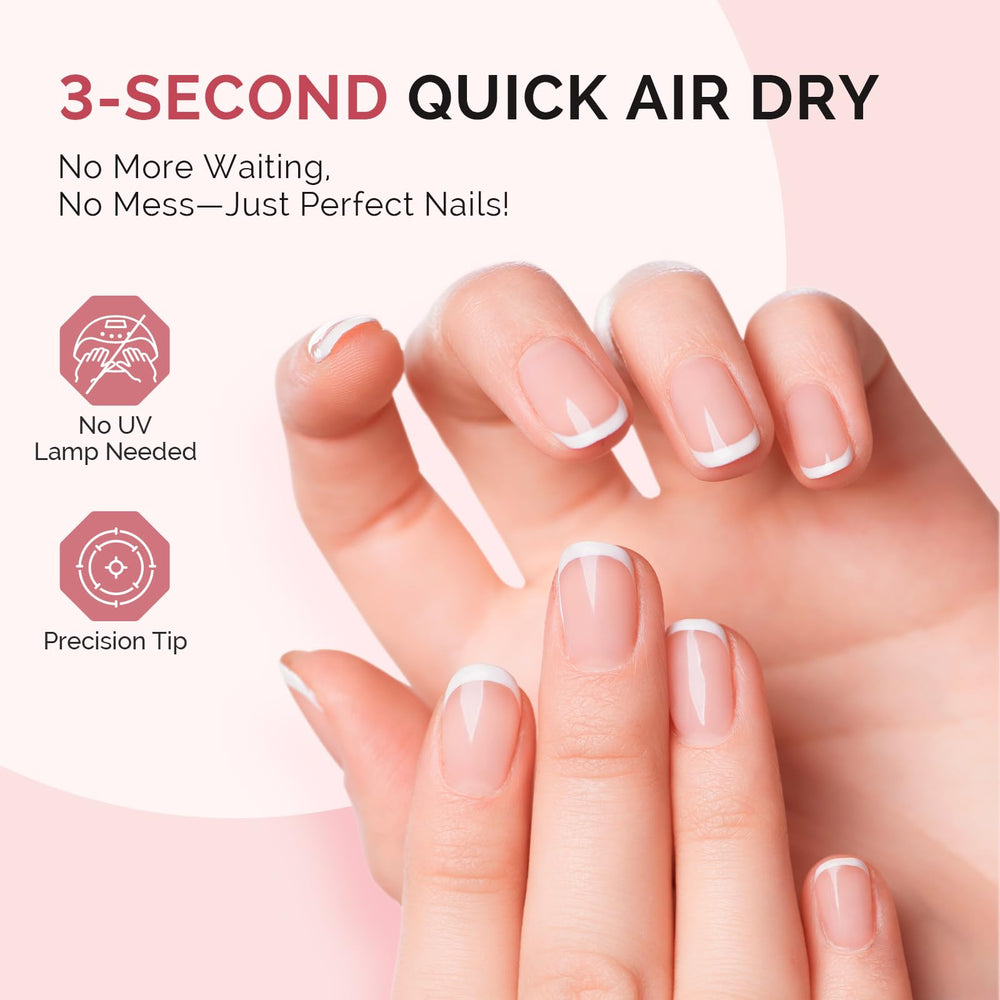 MelodySusie nail glue - hygienic, individually sealed tubes for freshness.