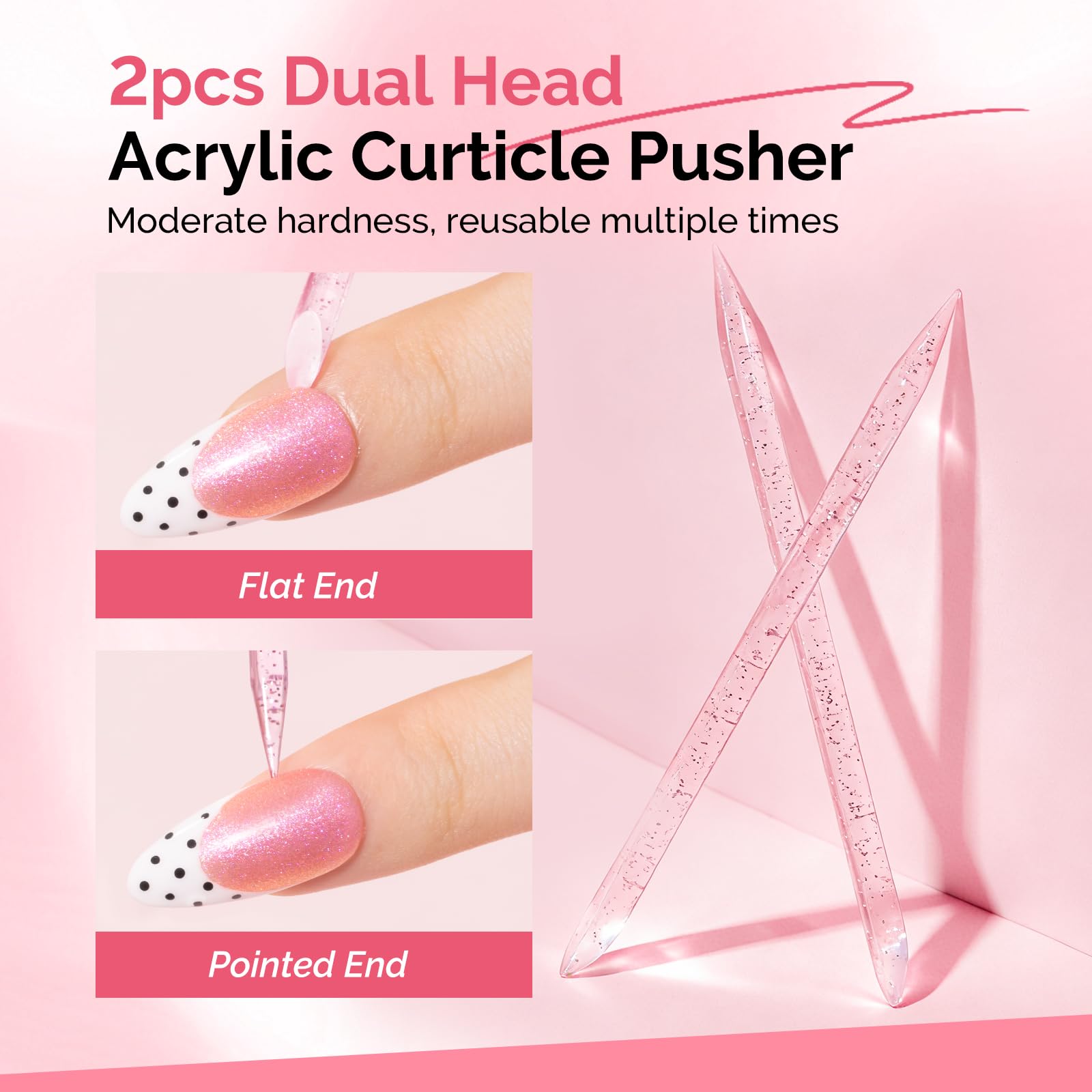 MelodySusie Nail Glue Remover leak-proof cap prevents drying and spills