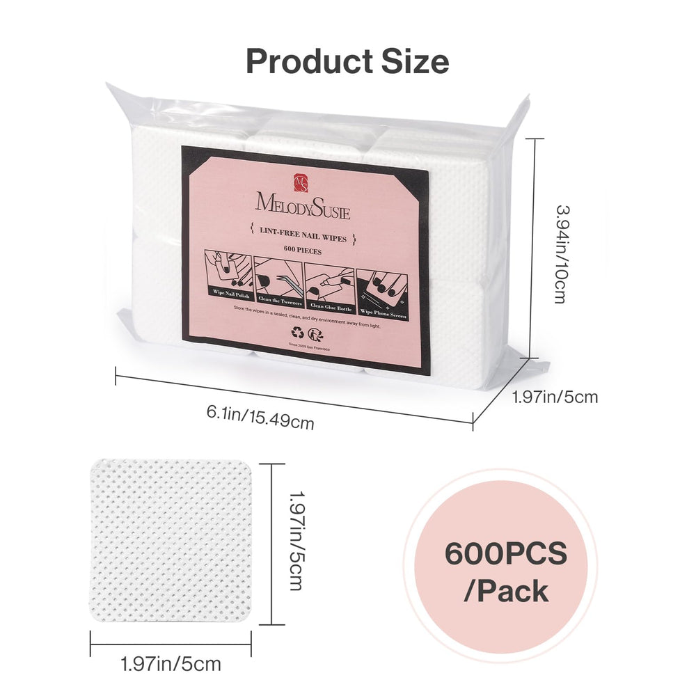 MelodySusie pinhole-design wipes deliver fast absorption with minimal lint
