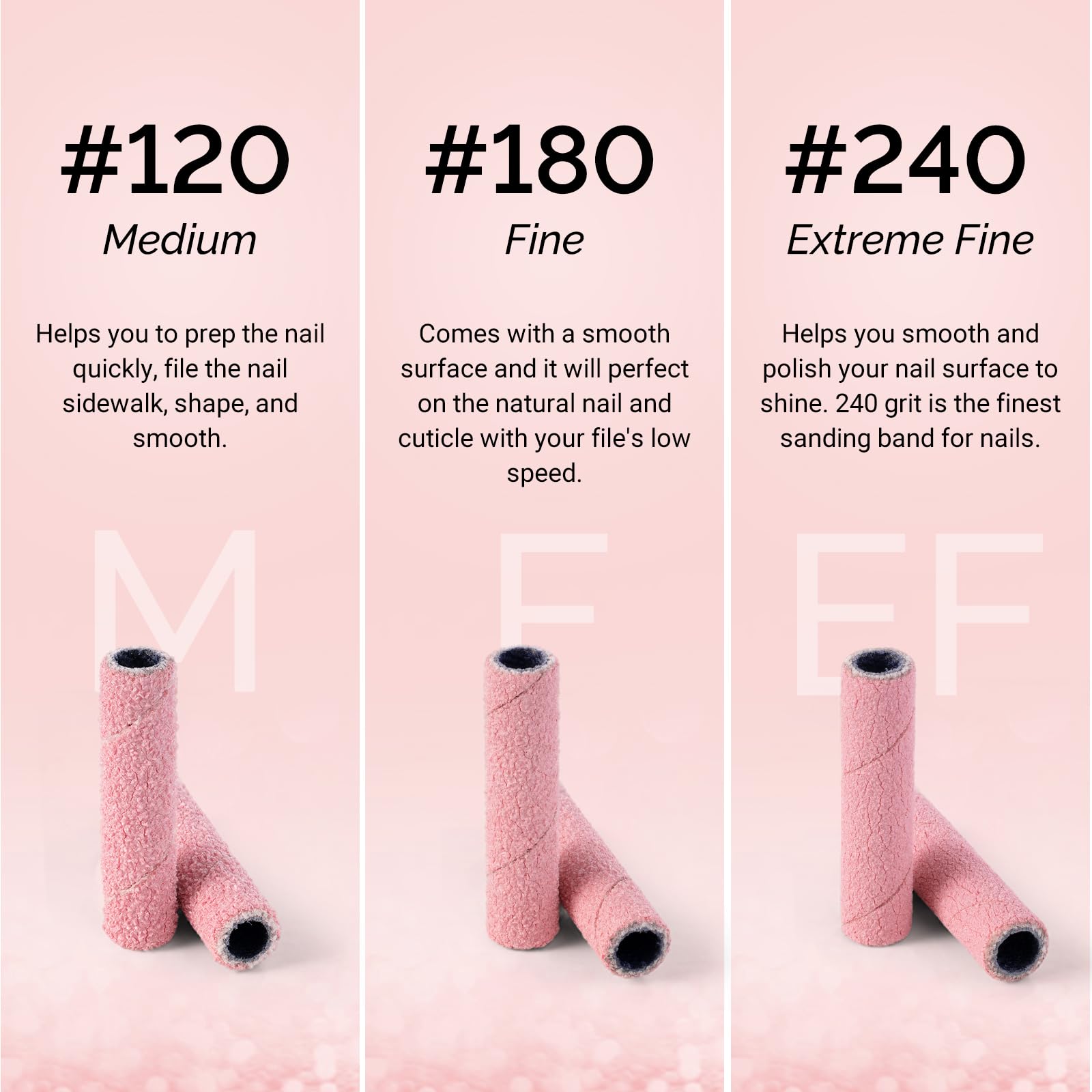 MelodySusie pink color kit for manicures and pedicures with style