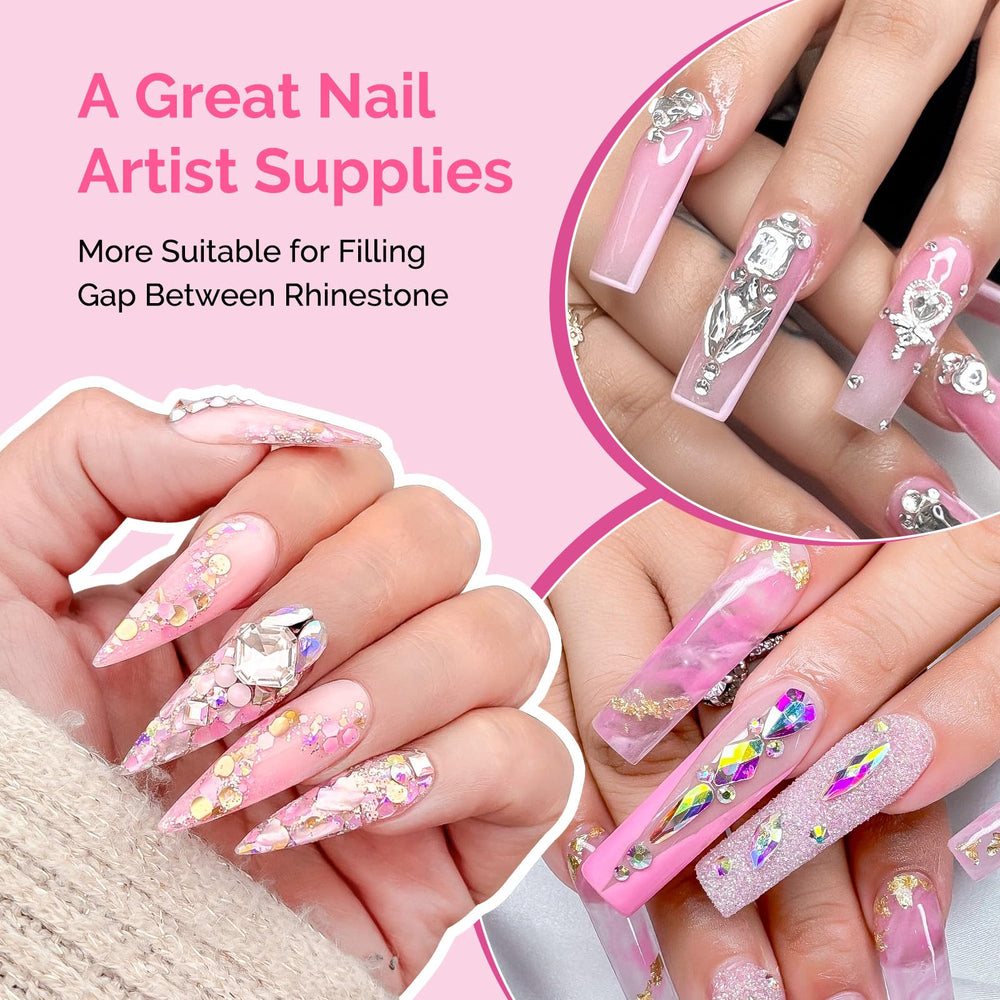 MelodySusie rhinestone glue fixes gems and beads securely.