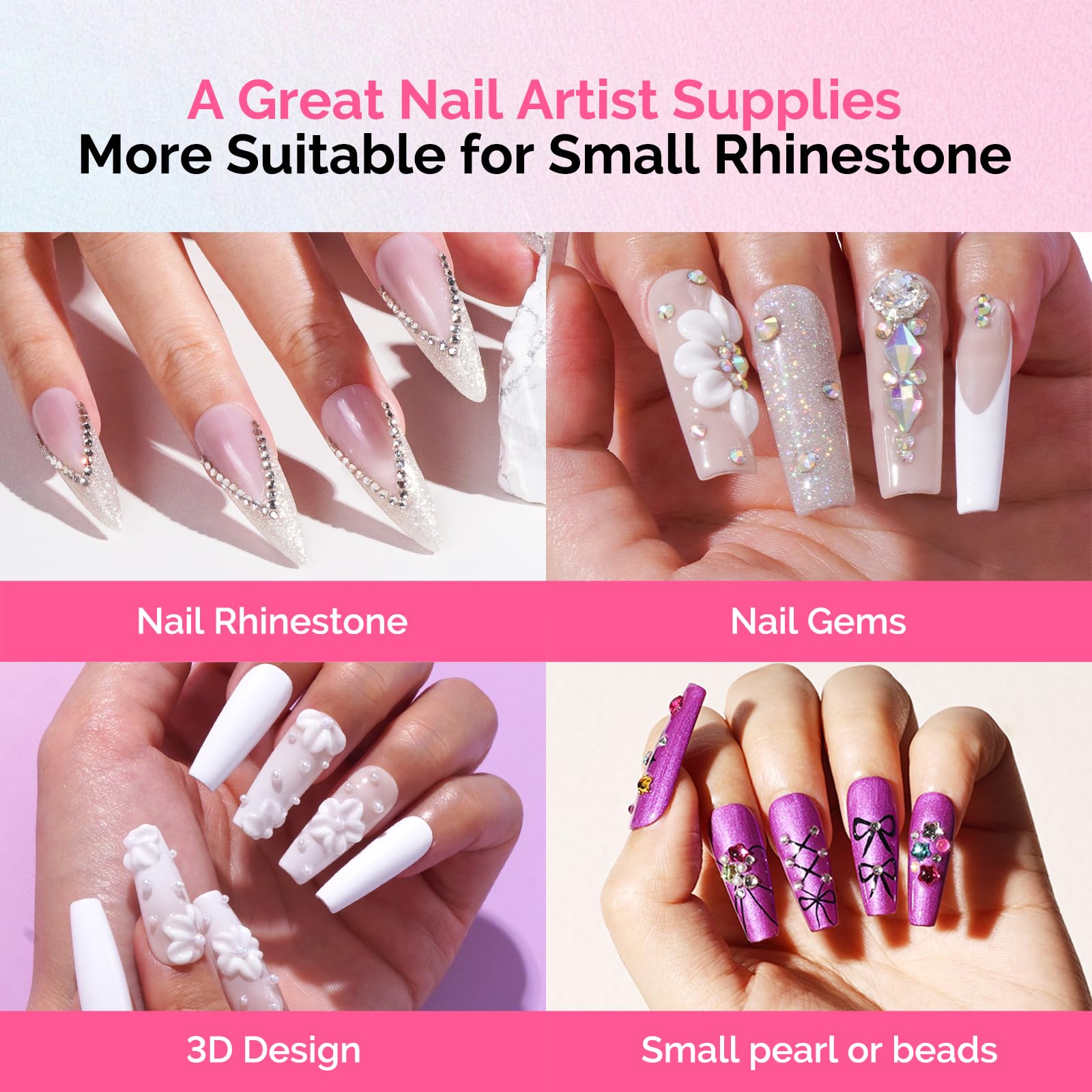 MelodySusie Rhinestone Glue enables precise, tool-free application for pros and DIY.