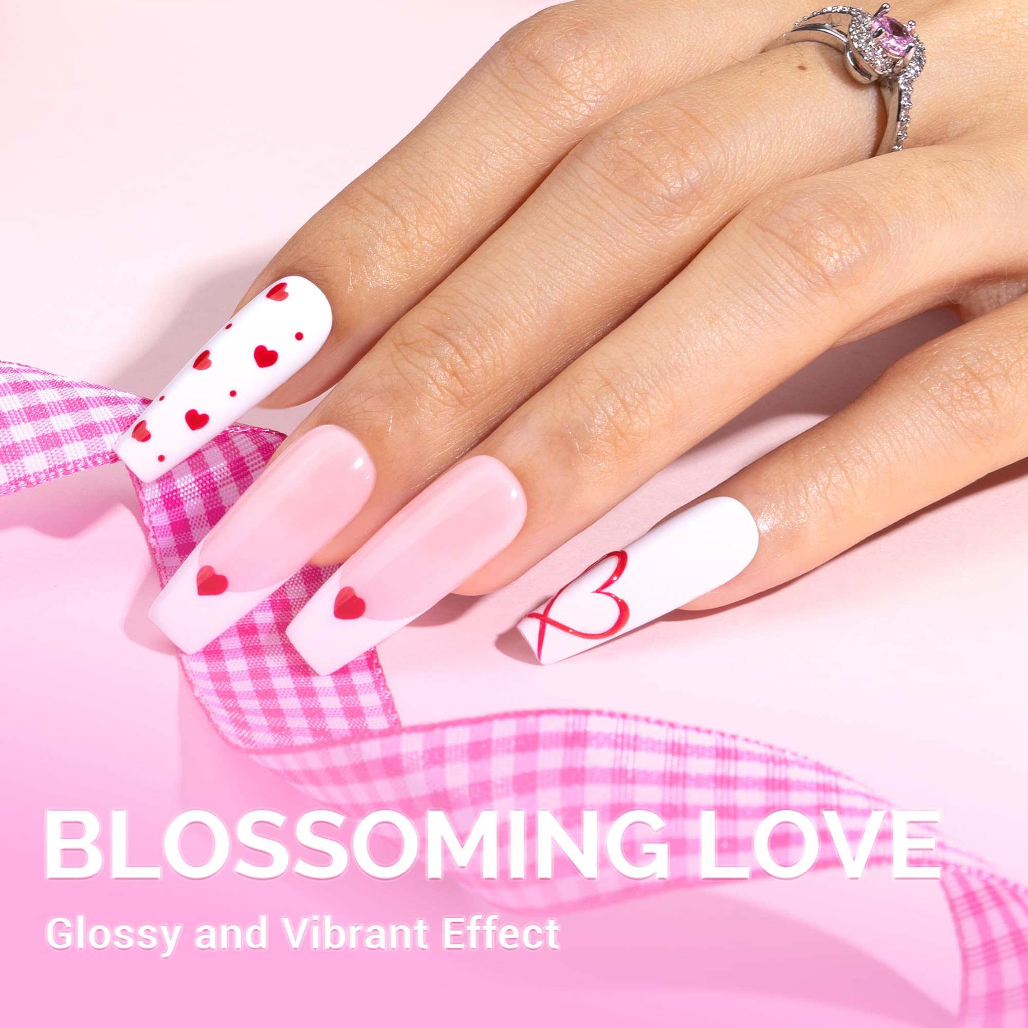 MelodySusie Thick Snow White gel polish brush stroke for even coverage.