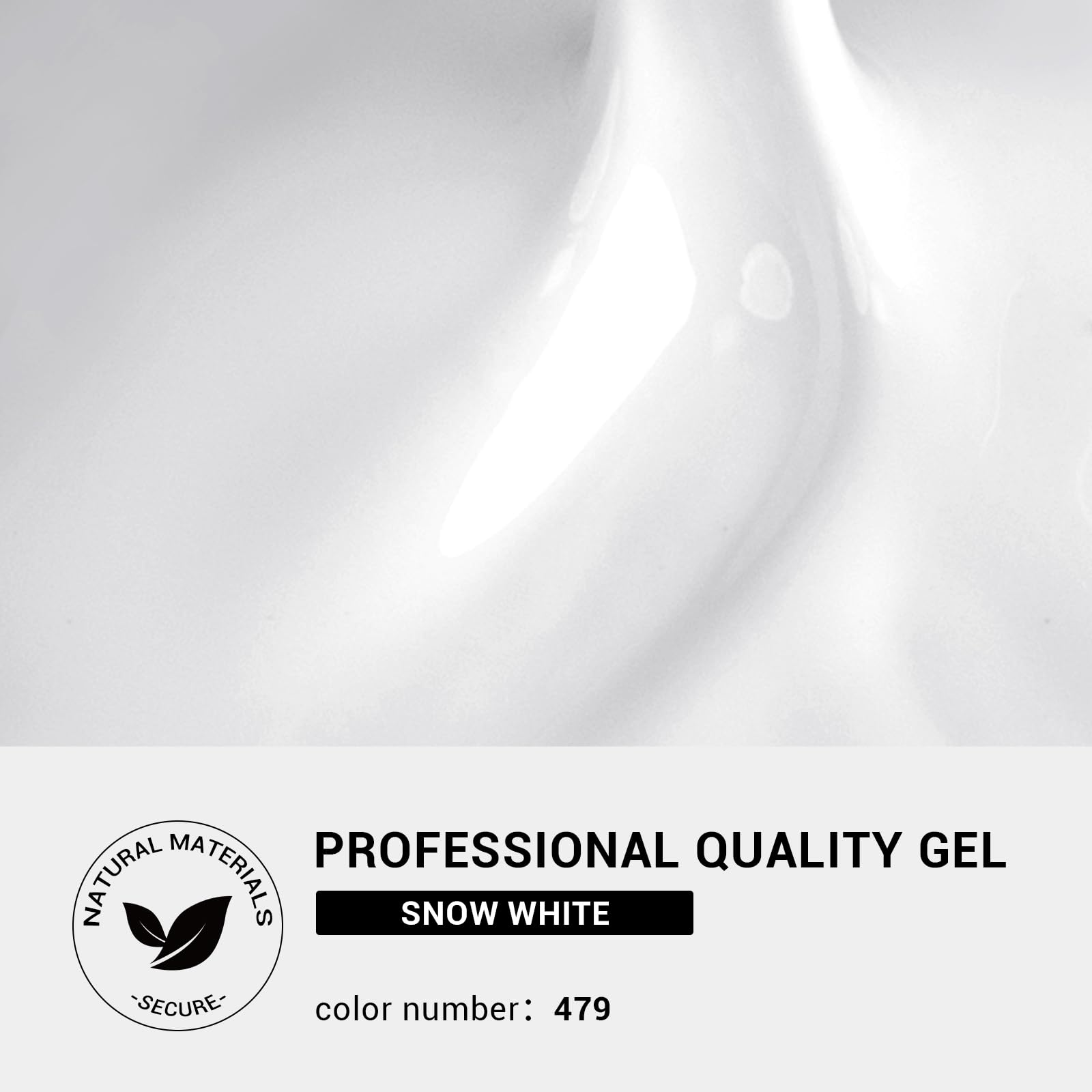 MelodySusie Thick Snow White gel polish makes a festive gift idea.