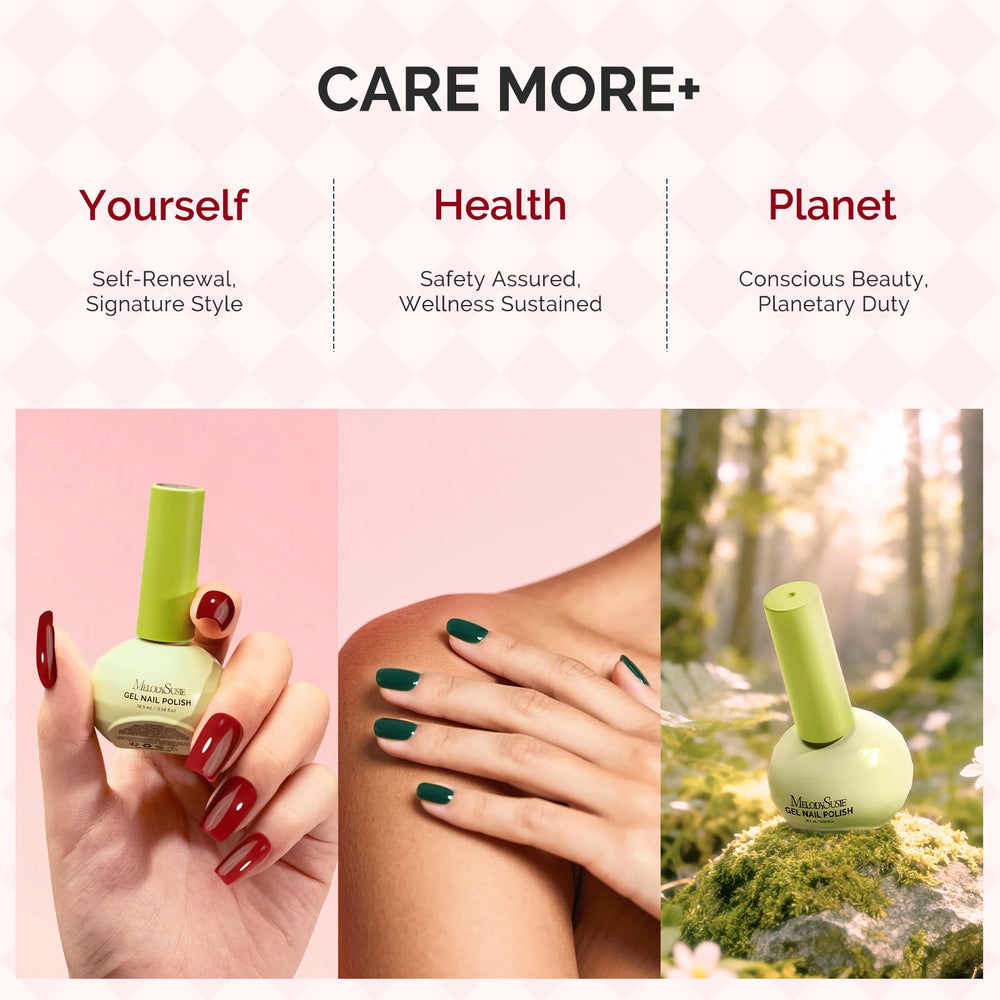 MelodySusie tilt-and-stand bottle for easy gel access