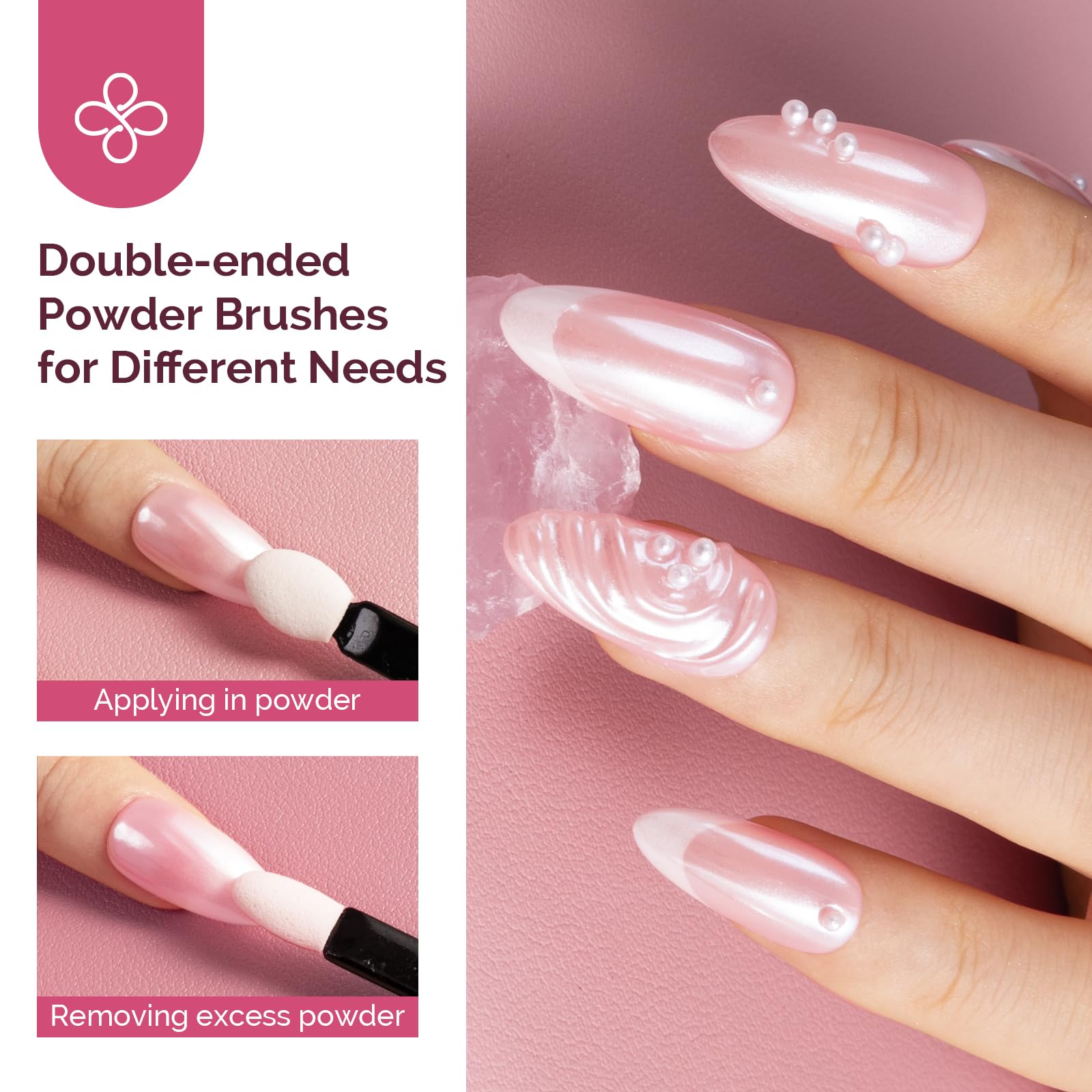 MelodySusie UV Gel Nails Mirror Finish achieves salon-like chrome at home.