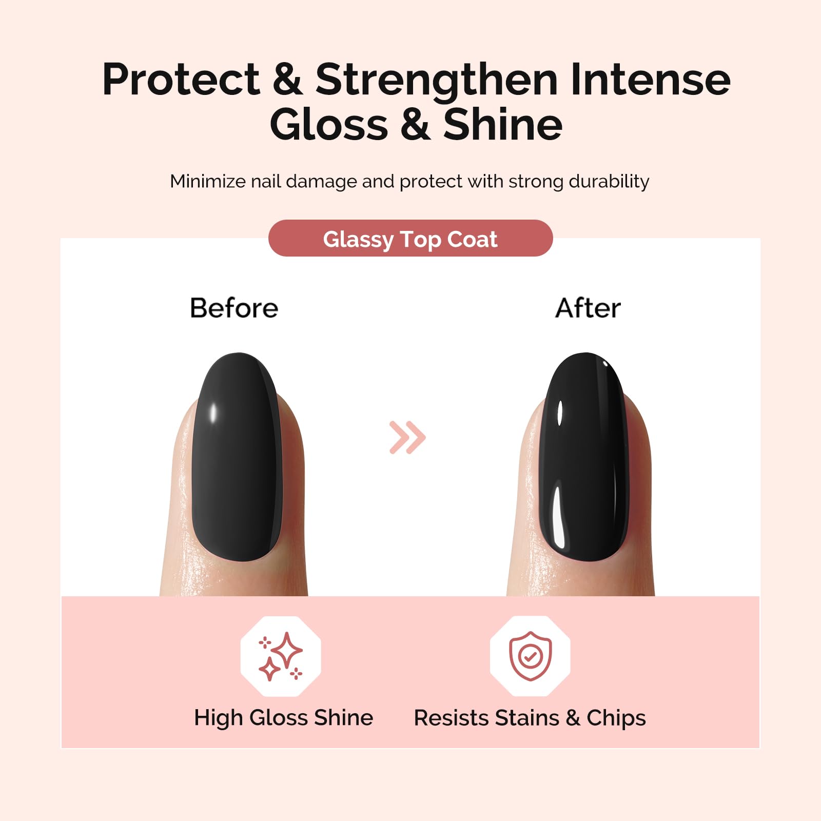 MelodySusie UV-LED nail lamp for quick, even curing of gel layers.