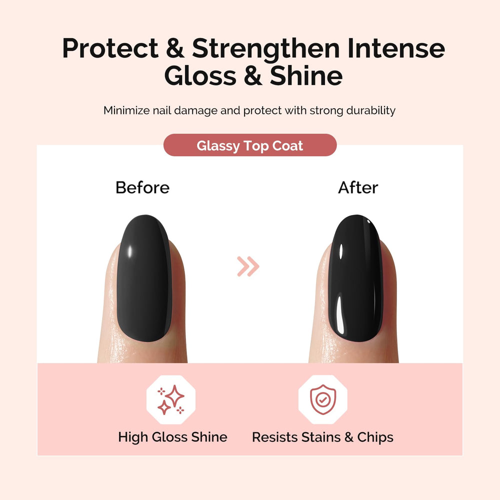 MelodySusie UV-LED nail lamp for quick, even curing of gel layers.