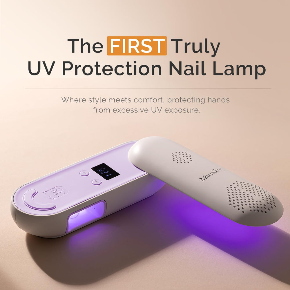 MelodySusie UV protection design minimizes exposure during curing