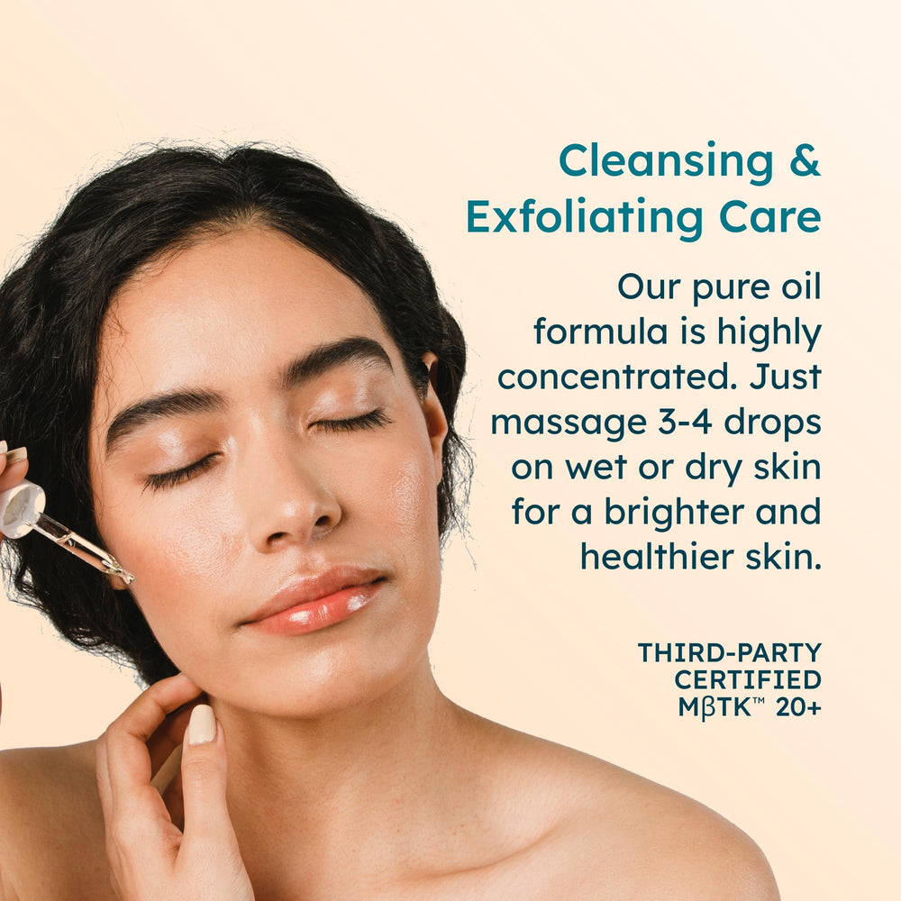 MELORA Manuka flowers steam-distilled essence highlights purity and potency.