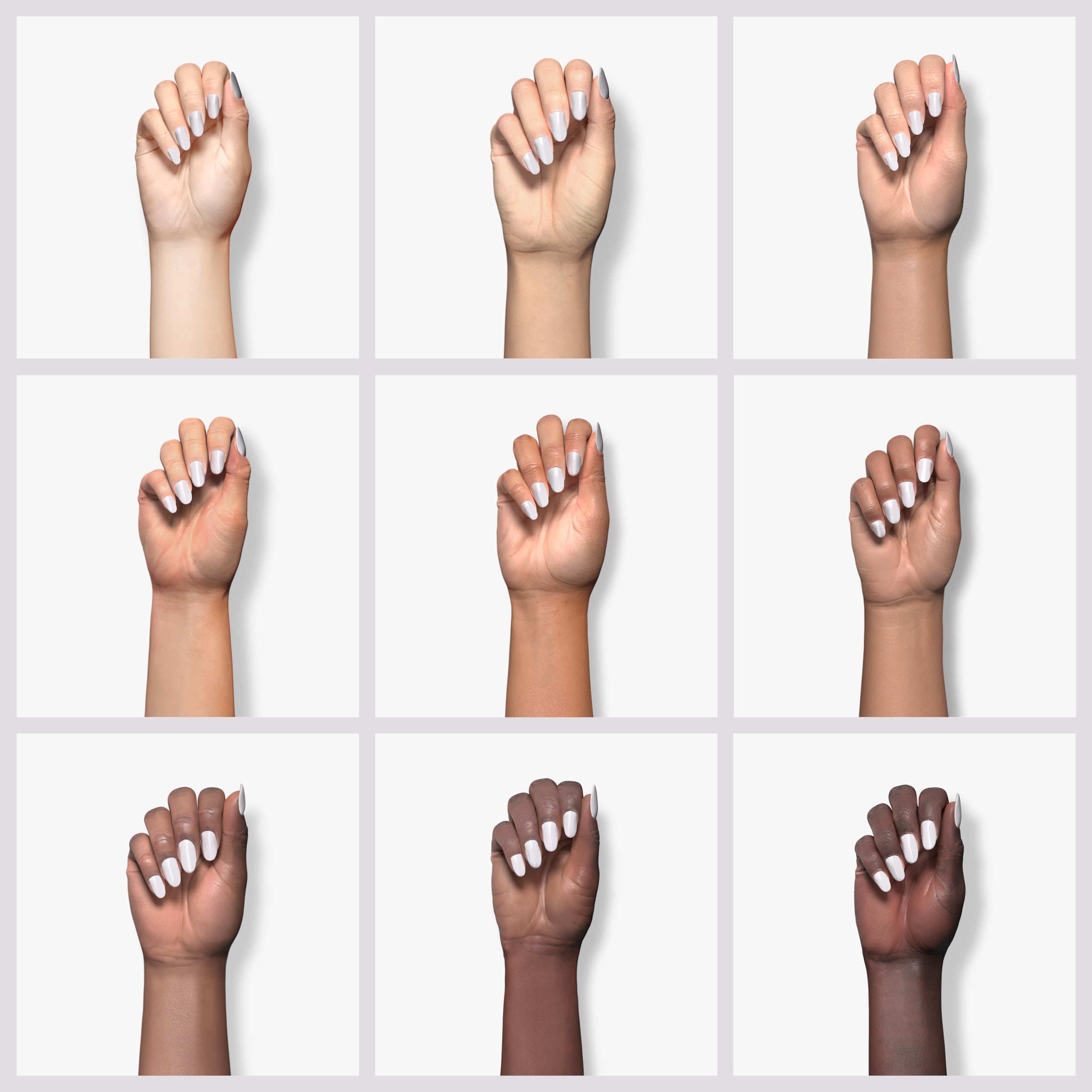 MEMEDA Milky White Nude gel polish color layers creating depth and gloss